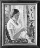 Carl Arthur Percy Carlsson; Percy. Arthur C:son
1886 - 1976
Formgivare på Gefle Porslinsfabrik AB

Tavla från 1952

Maj 1940

