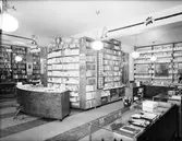 Hallbergs Bokhandel AB. 26 september 1938. Under 1938 flyttade Hallbergs från Drottninggatan 14 till 18

