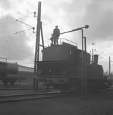 Vattenpåfyllning av ånglok


