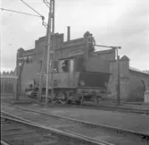 Vattenpåfyllning av ånglok

