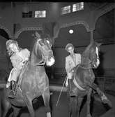 Furuvik
Folkdanslaget Furuviks Ungdomslag och Barnkabarén blev Furuviksbarnen.
Cirkusbyggnaden Teater-cirkus med ca 600 platser, uppförd 1940

Furuviksbarnen tränar inför turnén













