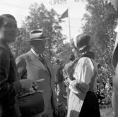 Bondeförbundet Årsstämma, Åby Gård. Bondeförbundets ordförande Axel Pehrsson-Bramstorp. Juni 1939


