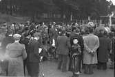 Hovslagare, hantverkstävling på Folkparken. Den 2 april 1950

