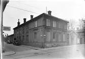 Södra Kungsgatan-Övre Bergsgatan. Den 7 november 1952



