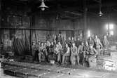 Gjutarnas fackförening vid Gavleverken ca 1937
Mannen med spaden är August 