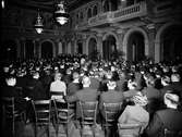 Gävle Stuveriarbetarnas fackförbunds 40 - års jubileum på Stadshuset i Gävle den 16 januari 1938.