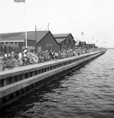 S.M.K:s Gävleavdelning utbordartävling. 17 augusti 1947.