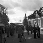 Bergslagens medaljutdelning och resan till Uppsala. Augusti 1947.