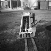 Skånska cementgjuteriet Nyhamn, cementblandare. 20 oktober 1947. Beställt genom ingenjör Blom Siporexfabriken.