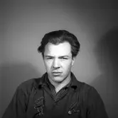 Gavle-Dala Järnväg, legitimationskort av personal. 23 oktober 1947.