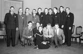 GGIK:s fest på Stadshuset. 21 februari 1948. Gävle Godtemplares Idrottsklubb, bildad 1906 som bl.a bedriver fotboll, innebandy och ishockey. Klubben kallades populärt för