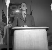 SDUK Facklan. Socialdemokraterna på Folkets Park. Maj 1948.