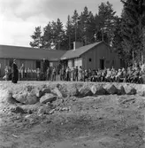 Stagården, ca 1945. Stagårdens kursgård ägdes en gång av militären.
