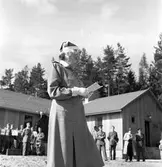 Stagården, ca 1945. Stagårdens kursgård ägdes en gång av militären.
