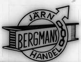 Bergmans Järnhandel. 1945.