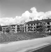 HSB Hyresgästernas Sparkasse- & Byggnadsförening. Nybygge i kvarteret Skyttegården. September 1945.