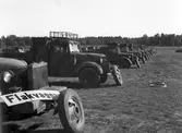 Försäljning av Kronans bilar på Kungsbäck I 14. September 1945.