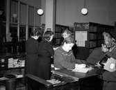 Gävle Stadsbibliotek, Centralbibliotek för Gävleborgs län. 1946.
