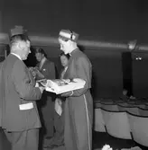 Köpmannaförbundets avslutning på kongressen i Gävle. 1946.