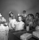 Kindergartens avslutning. 22 maj 1947. Reportage för Norrlands-Posten