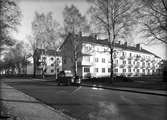 Nybyggen vid Valbogatan, Gävle. November 1944. Jacob Wennberg AB.