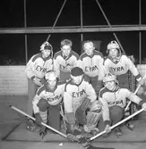 Kvartershockey.
(Okänt datum. Troligen 1954, 1955, 1956)