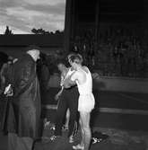 Julispelen på Strömvallen. 10 juli 1953.
