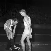 Julispelen på Strömvallen. 10 juli 1953.
