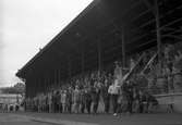 Riksidrottsförbundets medaljutdelning på Strömvallen.     7 juni 1953.
