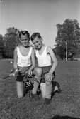 Fri idrott, skoltävlingar. 17 september 1953.