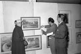 Konstutställning i Folkets Hus. 25 september 1953.