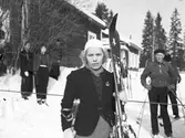 Konsum Alfa. Skidtävling vid Rödjningen. 9 mars 1941.