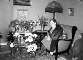 Foto taget i hemmet. 28 april 1941.
Fru Söderling, Norra Kansligatan 6, Gävle