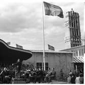 Arbetsskyddets Dag på Gävleutställningen sommaren 1946 med anledning av Gävle stads 500-årsjubileum

