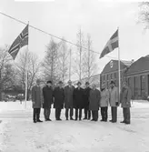 Gävle Vagnverkstad AB
Affärsmän på besök

