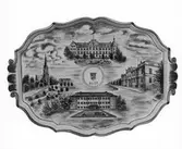 GÄVLE PORSLINSFABRIK
Luleå-fat. Eugen Trost. 6 oktober 1947