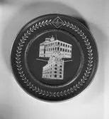 GÄVLE PORSLINSFABRIK
Minnestallrik. E. Lindvall. 1866 - 1946