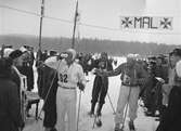 S.M. på skidor i Järbo
Mars 1944