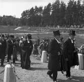 Valbo nya kyrkogård, invigningen den 14 juni 1936