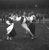 Svenska Flaggans dag på Strömvallen. Den 6 juni 1936