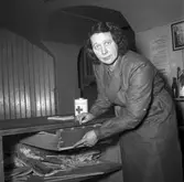 Rånöverfall på bryggeri. Norra Centralgatan 2.               
3 mars 1954.