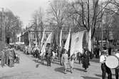 Nykterhetsfolkets dag. Demonstration. 26 maj 1954.