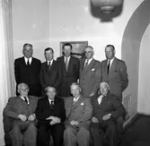 Centralkassan för Jordbrukskredit. 20 juni 1955.
På Baltic.