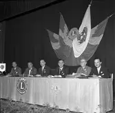 Lion Club på Folkets Hus, Gävle. 11 maj 1956.