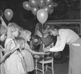 Rörbergs barnkoloni. 10 augusti 1956.

