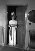 Mary Forslund Gävle Lucia 1949.
