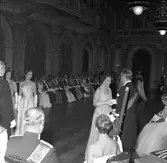 Innocenebalen i stadshuset. 10 november 1956.
Beställt av Borgmästare Bjerström.
