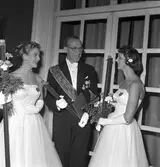 Innocenebalen i stadshuset. 10 november 1956.
