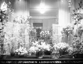 Lublins Reklam. Agnes Lundqvist Blomsterhandel Stockholm. Februari 1944.