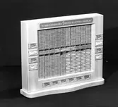 Swing AB, Sandviken. Januari 1945. Automatskåp för rakblad.